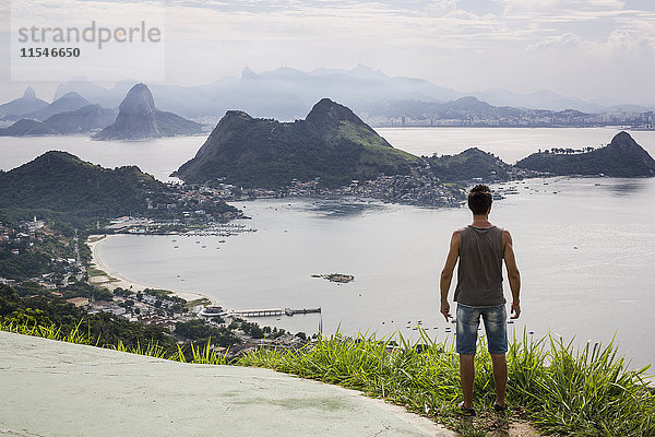 Brasilien  Rio de Janeiro  touristischer Aussichtspunkt