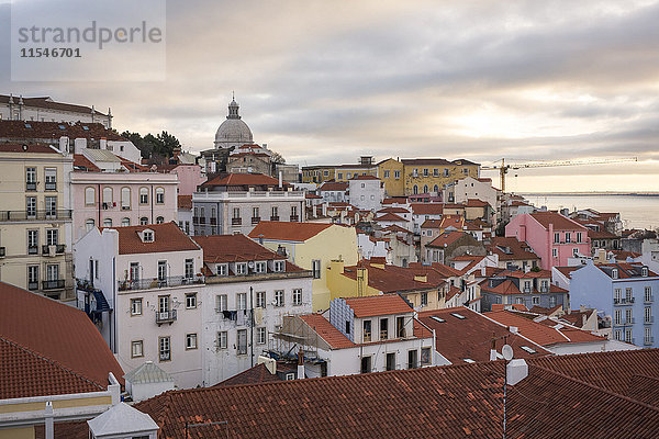 Portugal  Lissabon  Stadtteil Alfama  Stadtbild