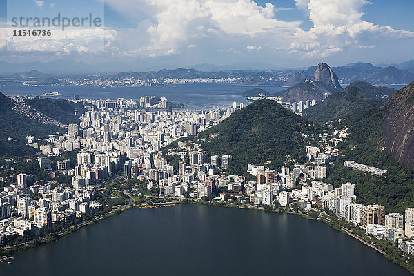 Brasilien  Luftaufnahme von Rio De Janeiro