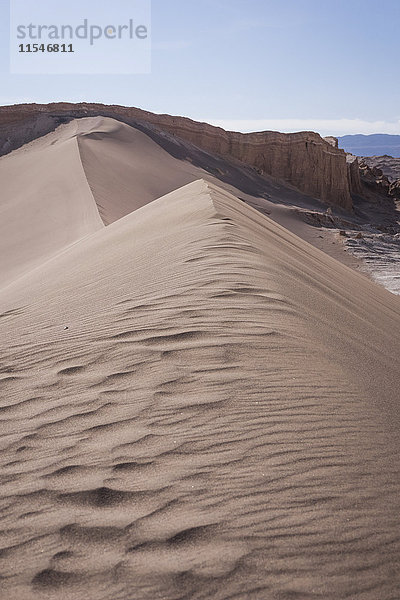 Chile  San Pedro de Atacama  Sanddüne in der Atacama-Wüste