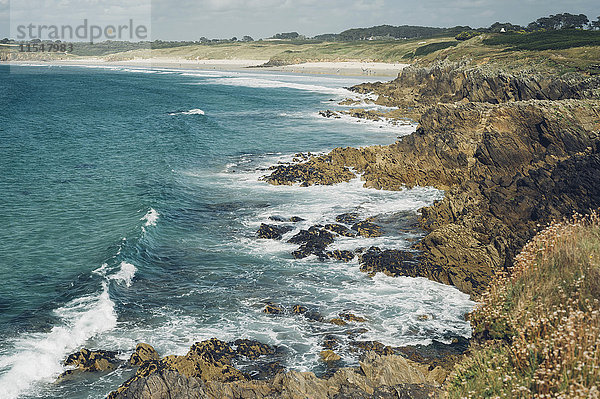 Frankreich  Bretagne  Pointe de Kermorvan  Le Conquet