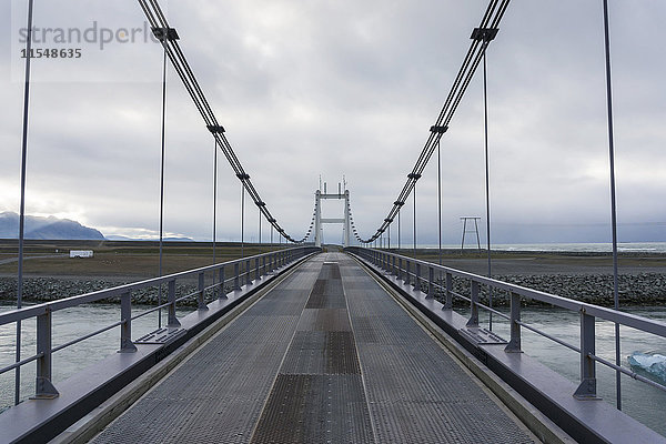 Island  Brücke bei Jokulsarlon