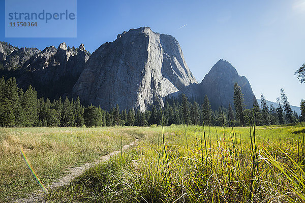 USA  Kalifornien  El Capitan im Yosemite Nationalpark