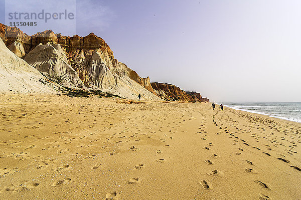 Portugal  Algarve  Vilamoura  Felsenküste  Strand Praia da Falesia