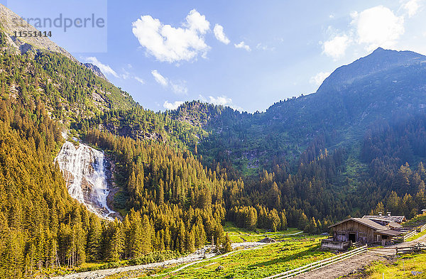 Österreich  Tirol  Stubai  Grawa Wasserfall