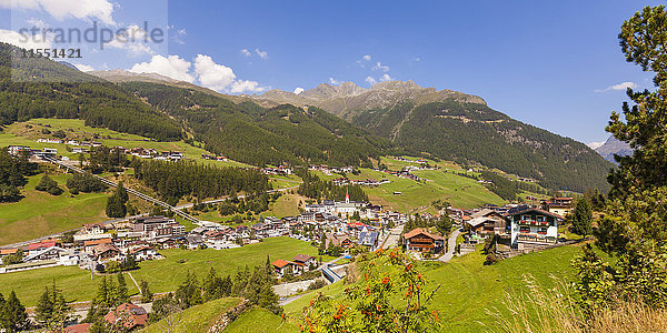 Österreich  Tirol  Sölden  Stadtbild
