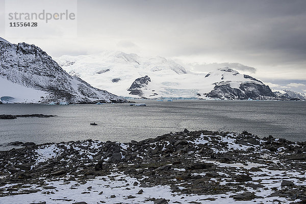Blick über Coronation Island  Südliche Orkney-Inseln  Antarktis  Polarregionen