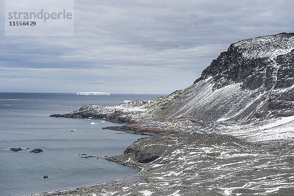 Blick über Coronation Island  Südliche Orkney-Inseln  Antarktis  Polarregionen