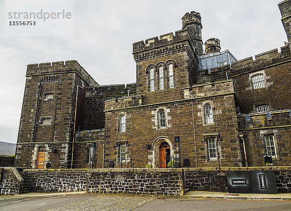 Blick auf das alte Stadtgefängnis  Stirling  Schottland  Vereinigtes Königreich  Europa