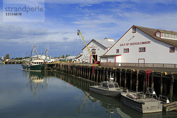 Gulf of Georgia Cannery  Steveston Fishing Village  Vancouver  British Columbia  Kanada  Nordamerika