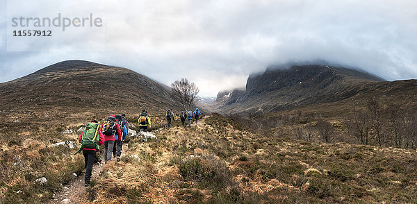 UK  Schottland  Trekking bei Ben Nevis