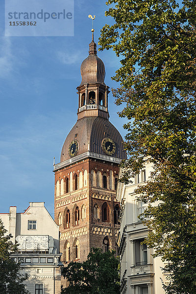 Lettland  Riga  Glockenturm der Kathedrale