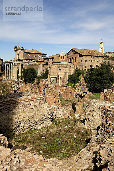 Italien  Rom  Forum Romanum