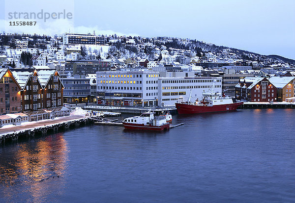 Norwegen  Tromso im Winter