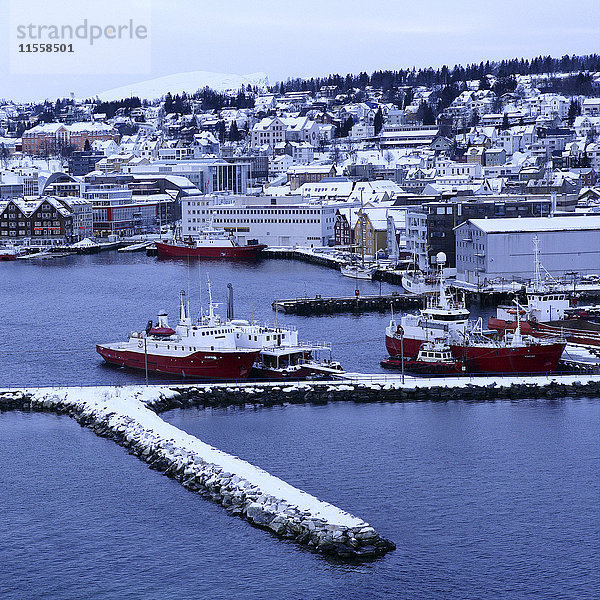 Norwegen  Tromso im Winter