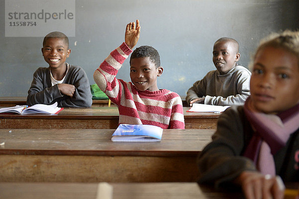 Madagaskar  Schüler der Fianarantsoa Grundschule