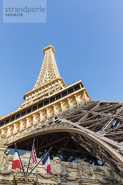 USA  Nevada  Las Vegas  Streifen  Eiffelturm