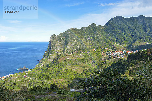 Portugal  Madeira  Bergdörfer an der Nordküste
