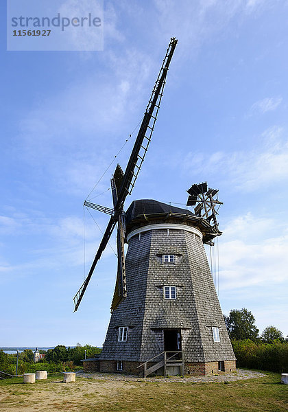 Deutschland  Usedom  Benz  traditionelle Windmühle
