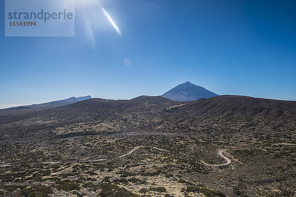 Spanien  Teneriffa  Landschaft in der Region El Teide