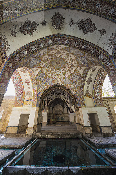 Qajar-Pavillon des Fin-Gartens; Kashan  Provinz Isfahan  Iran .
