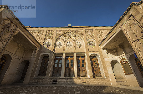 Winterzone des historischen Hauses Borujerdi; Kashan  Provinz Isfahan  Iran .