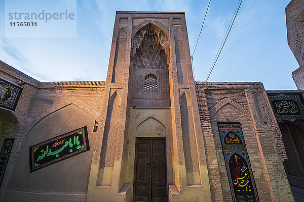 Freitagsmoschee in der Abenddämmerung; Na'in  Provinz Isfahan  Iran'.