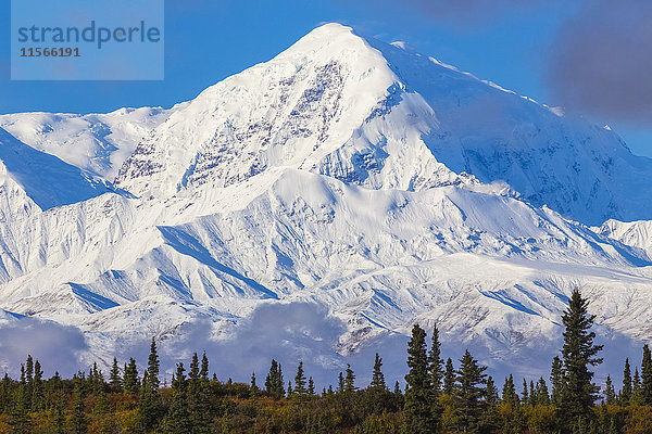 Mount Moffit der Alaska Range im Herbst; Alaska  Vereinigte Staaten von Amerika'.