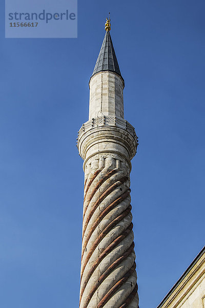 Minarett der Sefereli-Moschee; Edirne  Türkei