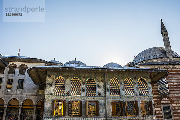 Außenansicht des Zwillingskiosks  Topkapi-Palast; Istanbul  Türkei'.