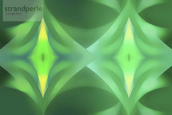 Leuchtend grünes abstraktes diamantförmiges Muster