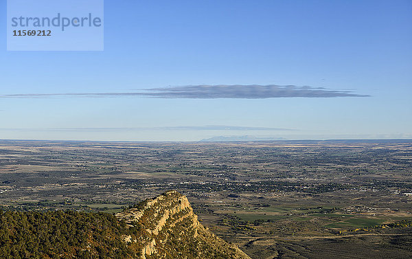 USA  Colorado  Blick von der Wetherill Mesa im Mesa Verde National Park