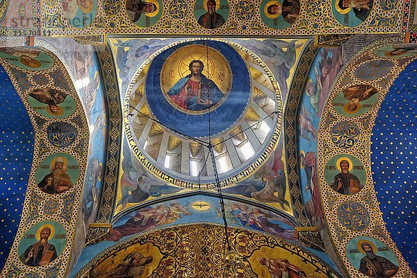 Sioni-Kathedrale  Innenfresken mit biblischen Szenen  Tiflis  Georgien  Asien