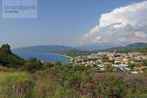 Bucht von Palinuro  Cilento-Nationalpark  Parco Nazionale Cilento  Vallo Diano e Alburni  Provinz von Salerno  Kampanien  Italien  Europa