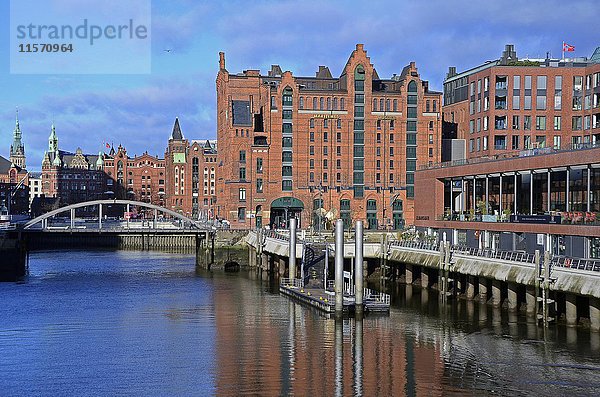 Schifffahrtsmuseum  Speicherstadt  Hamburg  Deutschland  Europa