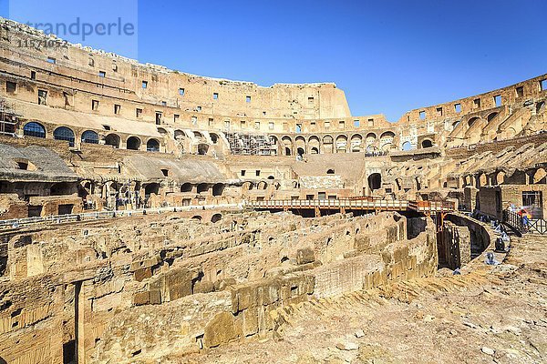 Kolosseum Amphitheater  Rom  Latium  Italien  Europa