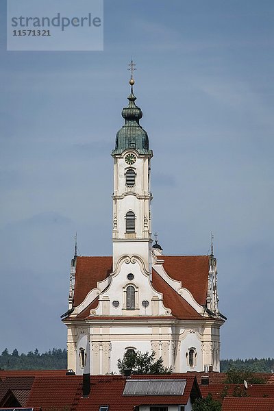 Wallfahrtskirche St. Peter und Paul  Steinhausen  Oberschwaben  Baden-Württemberg  Deutschland  Europa