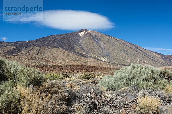 Vulkan Teide  Teide-Nationalpark  Kanarische Inseln  Teneriffa  Spanien  Europa