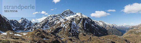 Conical Hill am Harris-See  Routeburn Track  Mount Aspiring National Park  Westland-Distrikt  Westküste  Southland  Neuseeland  Ozeanien