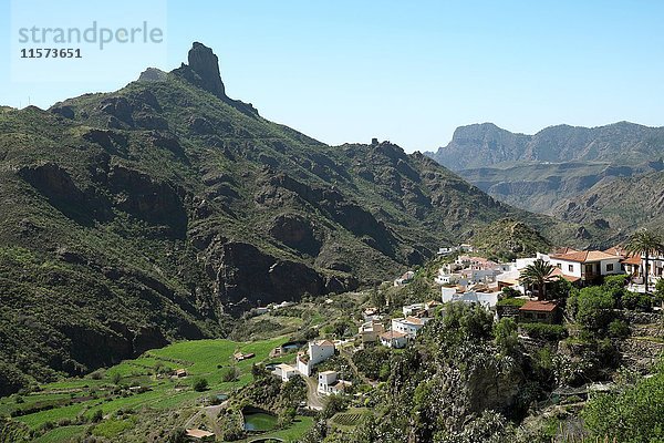 Tejeda  Caldera de Tejeda  Gran Canaria  Kanarische Inseln  Spanien  Europa