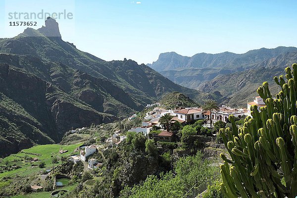 Tejeda  Caldera de Tejeda  Gran Canaria  Kanarische Inseln  Spanien  Europa