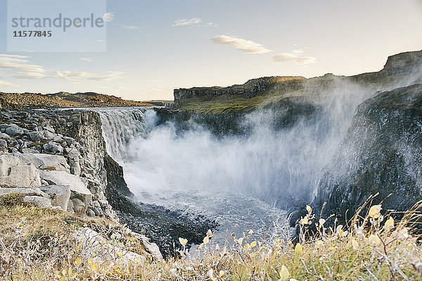 Wasserfall Dettifoss  Vatnajokull-Nationalpark  Island
