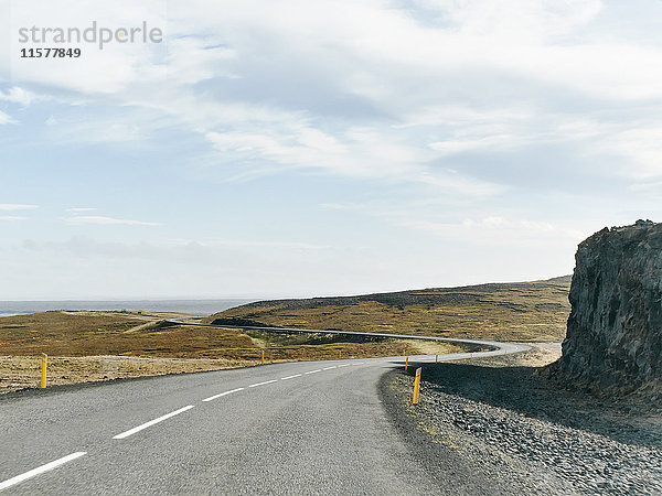 Schlangenstraße zur Küste  Jokulsargljufur-Nationalpark  Island