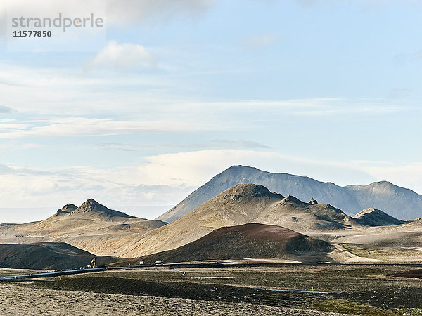 Landschaftsansicht des Jokulsargljufur-Nationalparks  Island