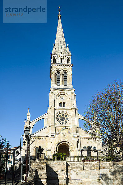 Frankreich  Vororte von Paris  Saint Cloud  Kirche im Stadtzentrum