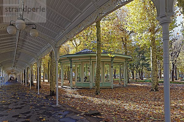 Pavillon im Park  Vichy  Auvergne-Rhône-Alpes  Frankreich  Europa