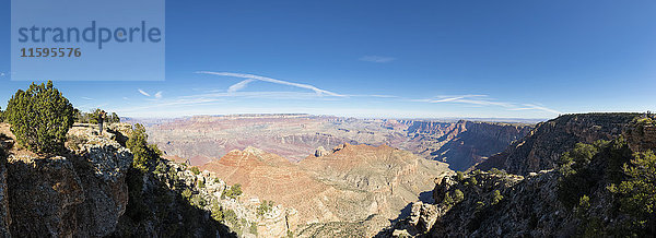 USA  Arizona  South Rim  Colorado River  Grand Canyon Nationalpark  Panorama