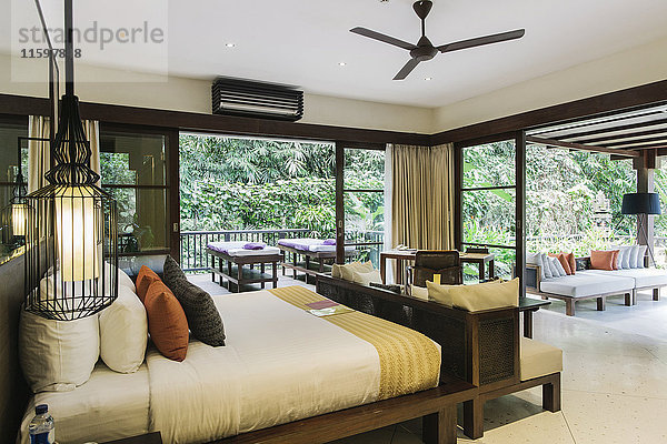 Indonesien  Bali  Hotelzimmer