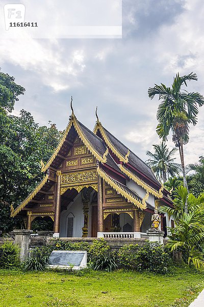 Wat Chiang Man  Buddhistischer Tempel  Chiang Mai  Provinz Chiang Mai  Nordthailand  Thailand  Asien