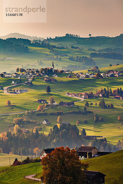 Landschaftsbild  Appenzell  Appenzellerland  Schweiz